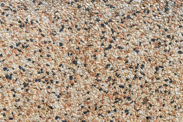 Different color stone texture close up