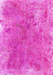 Pink watercolor background