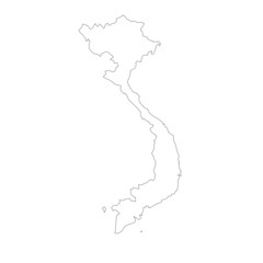 Map of Vietnam