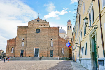 Fototapeta na wymiar View of Abbey of Santa Giustina in Padua, Italy