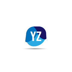 Initial Letter YZ Logo Template Design