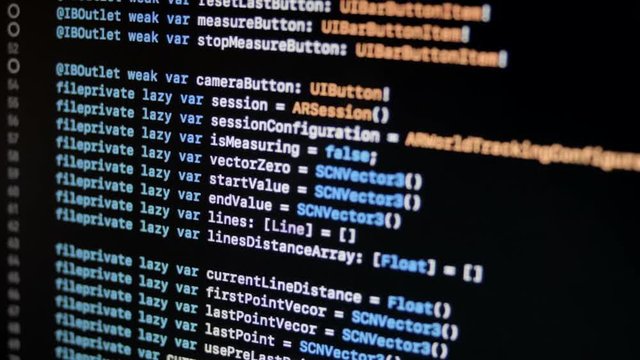 Swift Code iOS Mac OS X Modern Programming Language in Xcode Scrolling 1