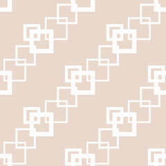 Geometric seamless pattern. Square