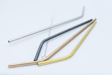 Stainless steel straw for reusable