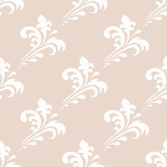 abstract seamless floral pattern