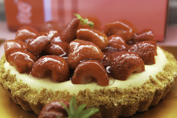 Strawberry pie