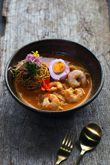 Thaifood Khao Soi Sea food is spicy, not so much.