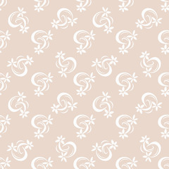 seamless pattern. Flower