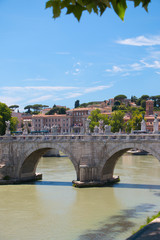 Obraz premium Old bridge in Italy 