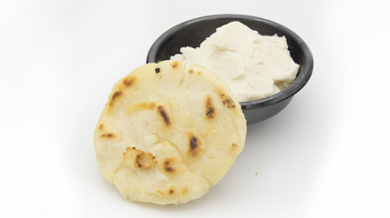 Arepa isolated