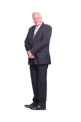 Full body caucasian man