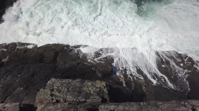 Drone aerial footage Malin Head, Ireland