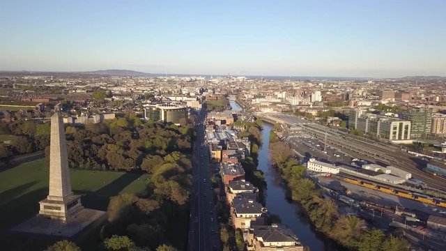 Dublin City Drone Aerial