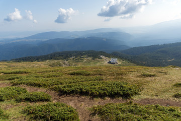Fototapeta premium Summer Landscape of Rila Mountan near The Seven Rila Lakes, Bulgaria