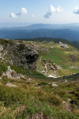 Summer Landscape of Rila Mountan near The Seven Rila Lakes, Bulgaria