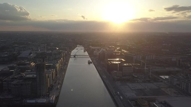 Dublin City Drone Aerial