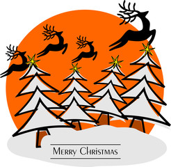 Merry Christmas - Grußkarte