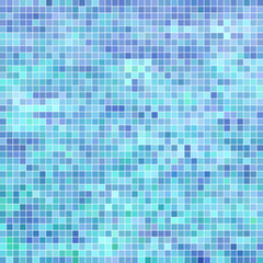 abstract vector square pixel mosaic background