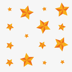 golden stars awards decoration background