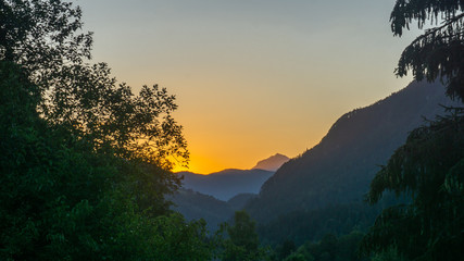 sunset in alps tyrol austria (c) Alexander Reichel