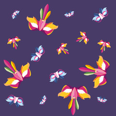 masks decoration carnival festival background