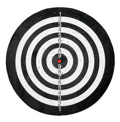 Target with black and white circles