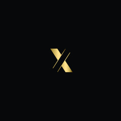 Abstract Minimal Letter X Logo Design