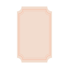 label decoration empty template isolated design