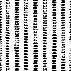 Seamless pattern with vertical stripes.Seamless pattern with vertical stripes. Dotted lines. Hand drawn ornament for wrapping paper. 