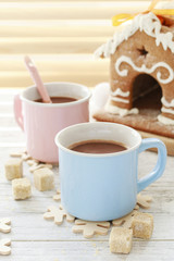 Hot chocolate drink