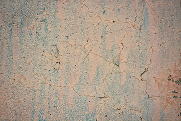 Texture Painted Concrete Wall 