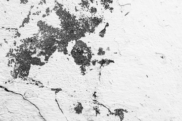 Wall fragment with scratches and cracks. It can be used as a background