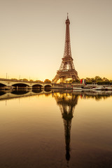 Fototapeta na wymiar Paris Eiffel Tower, France