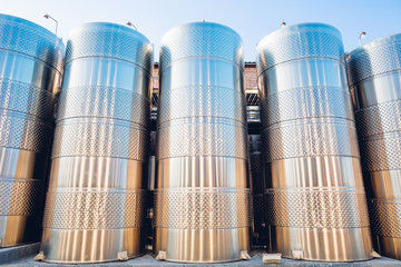 Industrial equipment for wine production