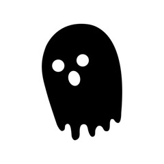 happy halloween ghost character