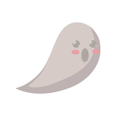 happy halloween ghost character