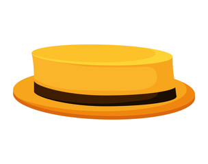 elegant low hat male
