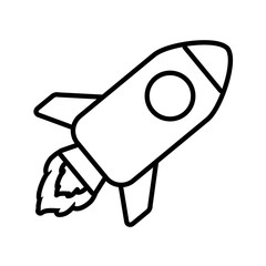 rocket start up icon