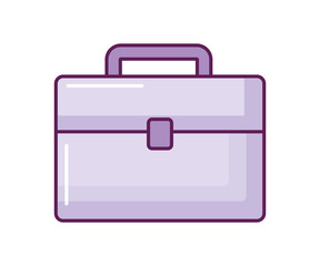 portfolio briefcase isolated icon
