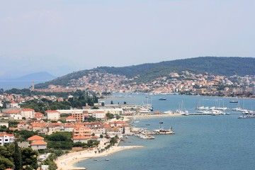 view on Korcula, Croatia