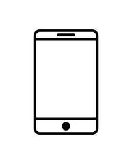 smartphone device isolated icon