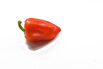 red sweet pepper paprika