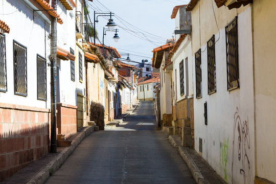 Street view from Sucre, Bolivia