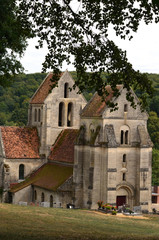 Fototapeta na wymiar église de septvaux