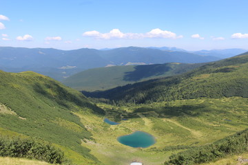 Svydovets in Carpathian Mountains