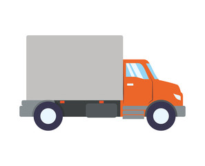 truck vehicle isolated icon