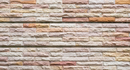 Sandstone brick wall exterior design