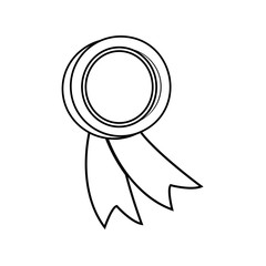 medal award isolated icon