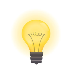 bulb light idea icon