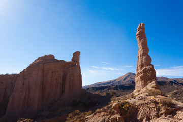 Rock formation near Tupiza,Bolivia